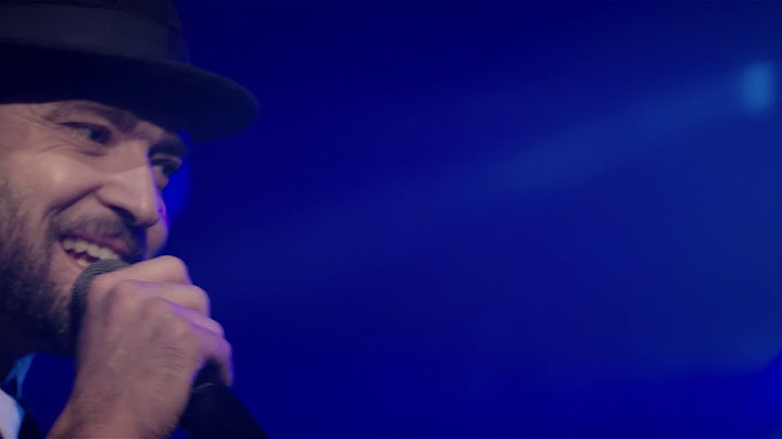 Cry Me a River Live version - Live performance video thumbnail