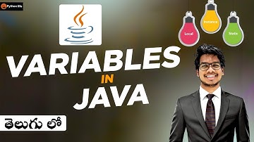 Variable in Java Telugu