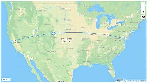 Animate a point along a route with Leafmap and MapLibre