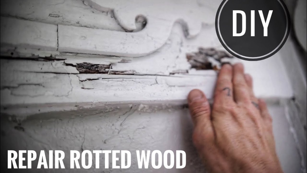 How To Repair WOOD ROT and Water Damage (WITH BONDO!!) YouTube