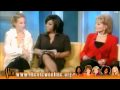 Sandra Bullock & Tim McGraw on The View - Morena Baccarin also joins - 11/17/2009