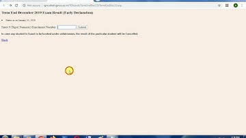 Early Declaration of December 2019 Result || IGNOU RESULT ||