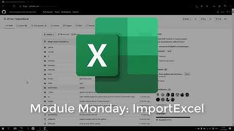 Module Monday: ImportExcel