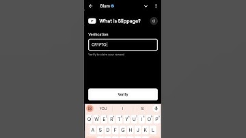 What is Slippage Blum Code | Blum Video Code What is Slippage #blum #crypto #code