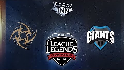 NIP vs GIA - EU LCS Summer Split 2017 Promotions [GER]