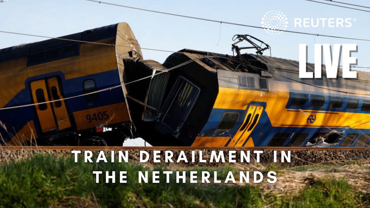 dienblad Rodeo Naar behoren LIVE: Site of train derailment in The Netherlands - YouTube