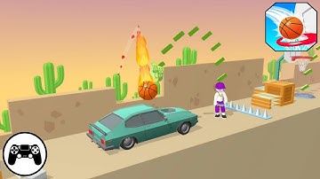 Bounce Dunk - Gameplay Walkthrough Part 1 - Basic Solution Levels To Play (iOS, Android)