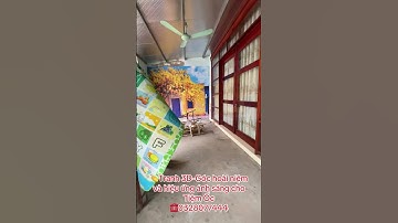TRANH 3D TIỆM ỐC TẠI BẮC GIANG | 0328077444
