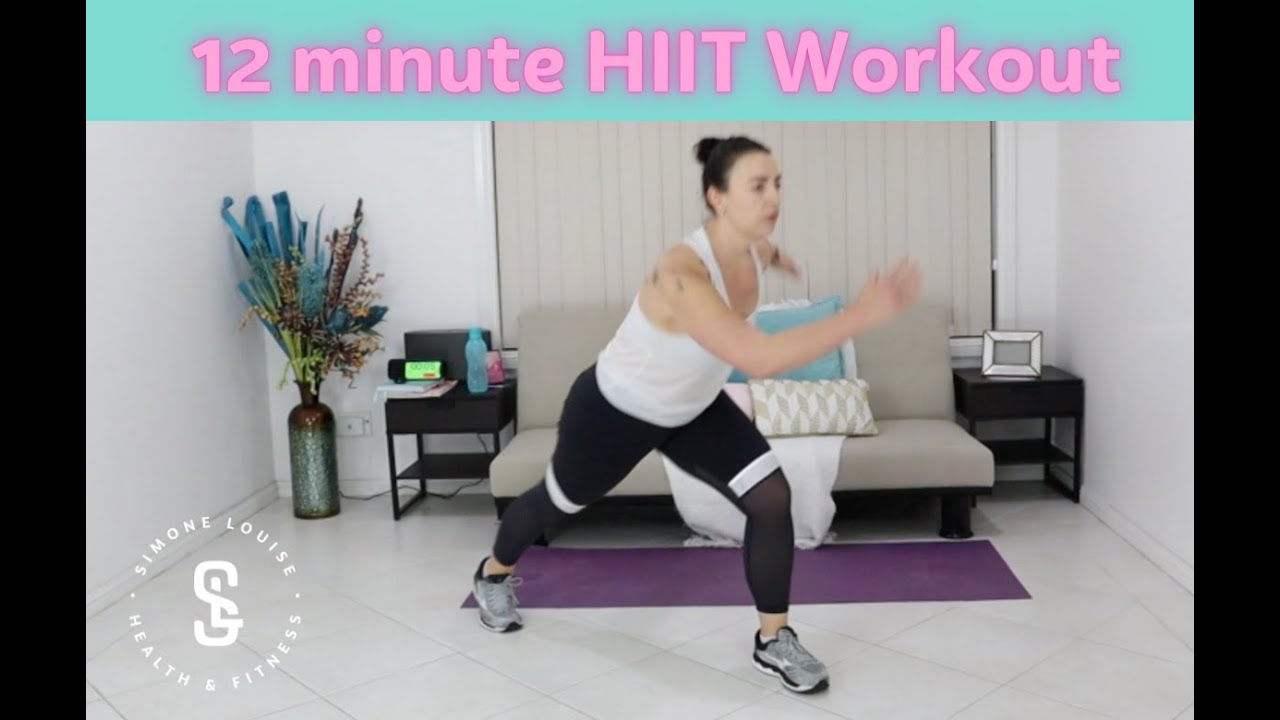12 Minute Low Impact HIIT Workout - YouTube