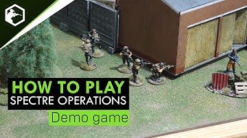 How to play Spectre Operations: Demo game