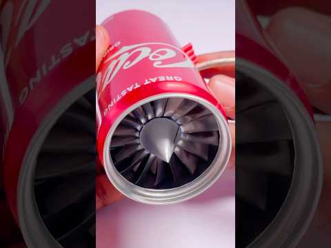 Perfectly Designed Jet Engine from Soda can.