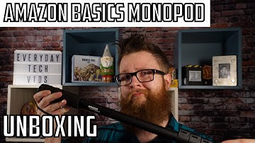 Amazon Basics Monopod 67 Unboxing