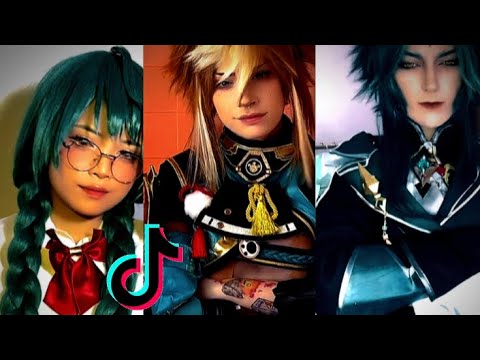 Cosplayers Dancing | Ayo Remix Sped Up | Tiktok Compilation