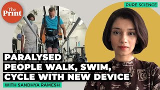 Nerve-stimulation device helps paralysed people walk again