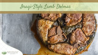 Iraqi-Style Lamb Dolmas with Lamb Chops