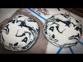 Making Marbled Clay for Handbuilding or Throwing Pottery  Part 1  Mixing