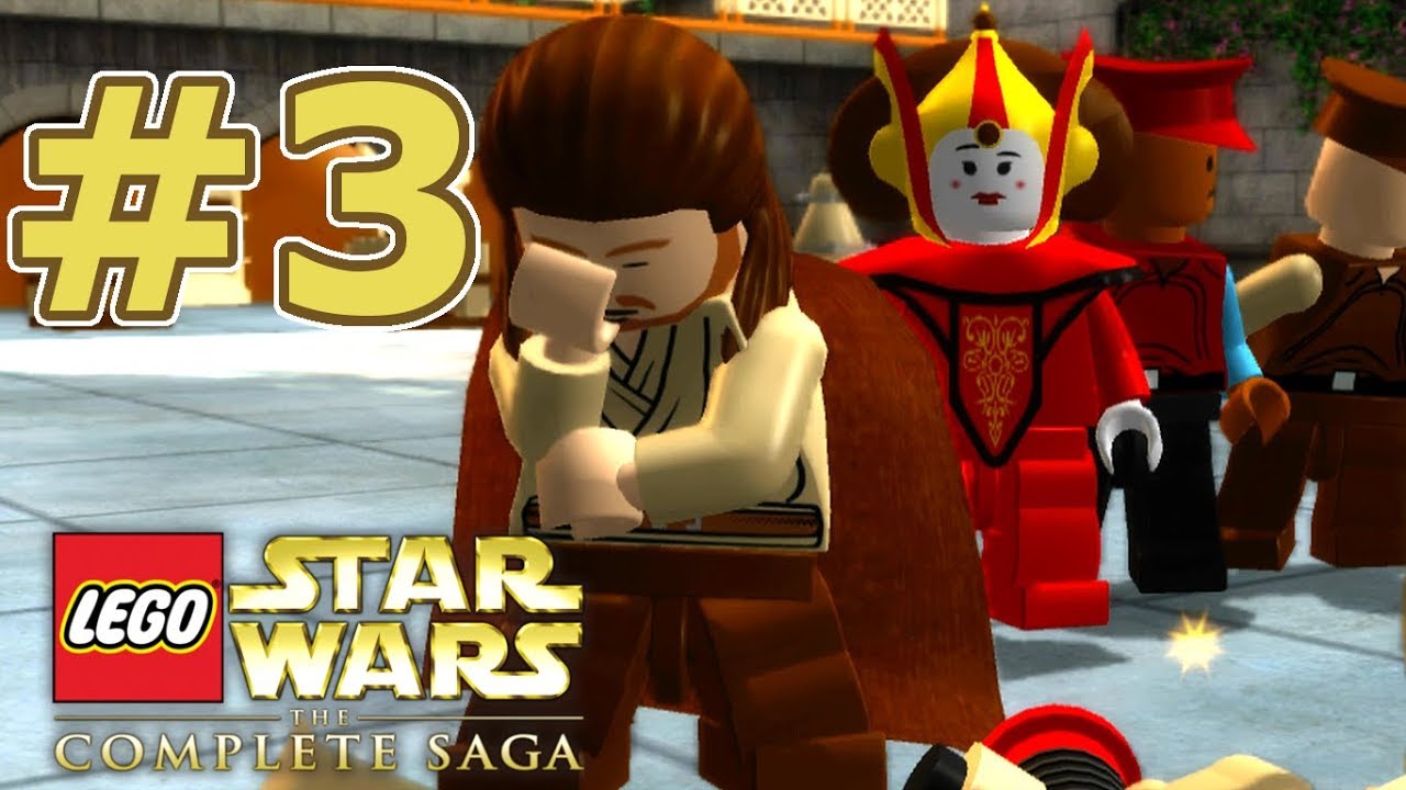 LEGO Star Wars: Saga Walkthrough - Chapter 3: Escape From Naboo! - YouTube