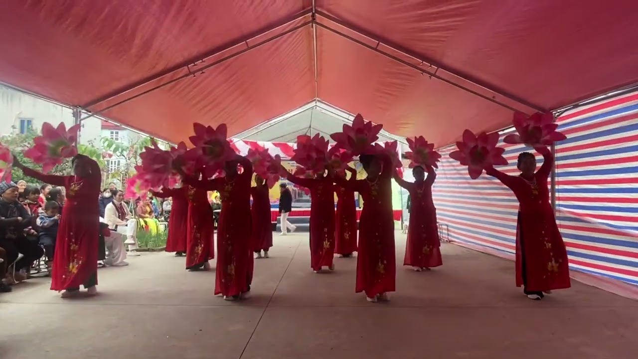 CLB Dưỡng Sinh Ninh Động Múa Quạt Cô Đôi Thượng Ngàn