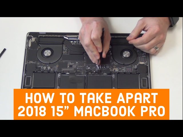 How to Take Apart the 2018 15" Macbook Pro A1990