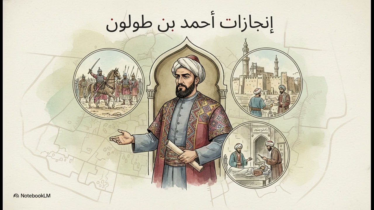 ملخص لدرس الملامح الحضارية لبعض الدول المستقلة في مصر(الطولونية  والاخشيدية و الفاطمية )