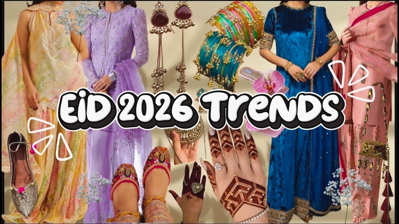 Viral Eid 2026 Trends | Mehndi, Jewelry, Nails & Outfit Ideas 🌙 - YouTube