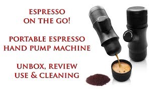Espresso By Hand, Minipresso Style Portable Espresso Pump