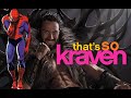 Sperder Man watched the Kraven Movie