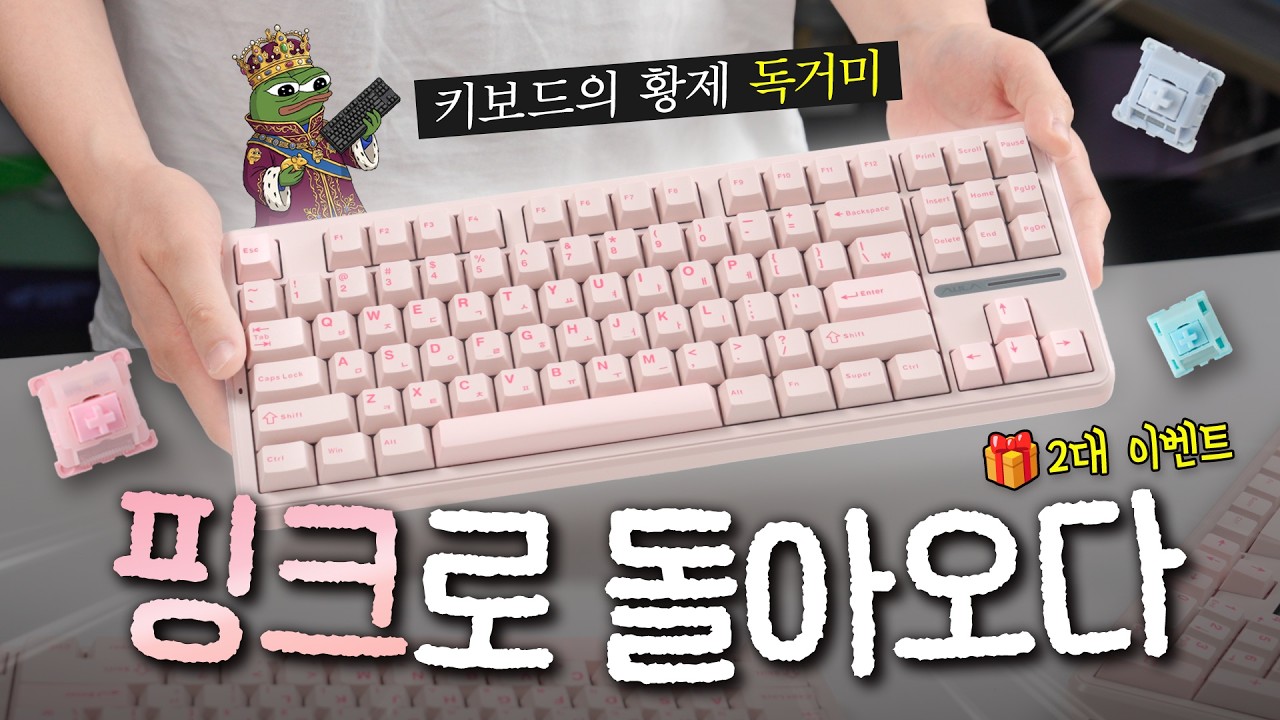 키보드의 황제, 독거미 핑크로 부활