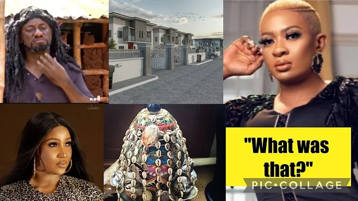 May Edochie in shock as she saw an unexpected visitor in her mansion with big Juju in their hands