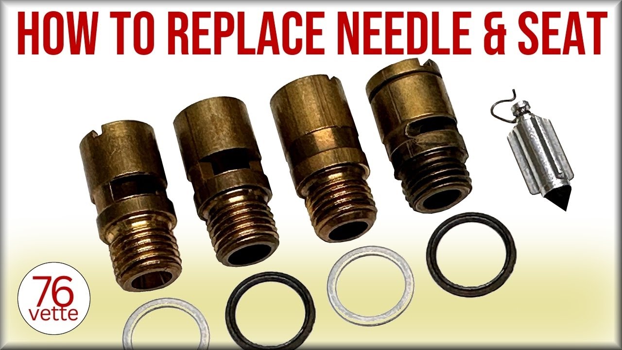 Replacing NEEDLE & SEAT on a Quadrajet Carb YouTube