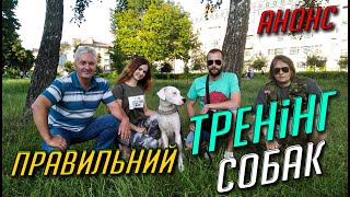 Як дресирувати собаку ПРАВИЛЬНО!!?? АНОНС