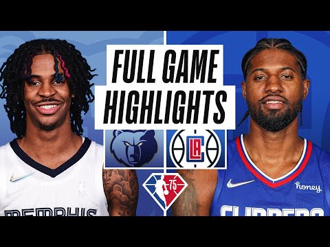 GRIZZLIES at CLIPPERS | FULL GAME HIGHLIGHTS | October 23, 2021
