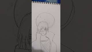 completing the sketch and the challenge #anime #naruto #music