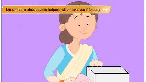 People who help us | Our Helpers | Environmental Studies Class 1