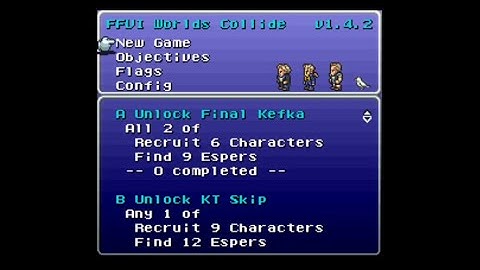 Worlds Collide (FF6 Randomizer) - Seed of the Week 89 - Obi