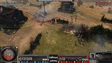 COH2 1v1 SIMONK (OH) & Haaallow (SU)