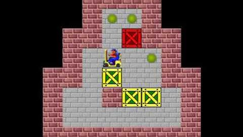 Sokoban Level 13 Slowly 1