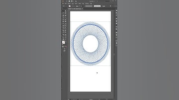 Easy Mandala Art Design Adobe Illustrator #shorts #ytshorts #shortsfeed #illustratorshorts