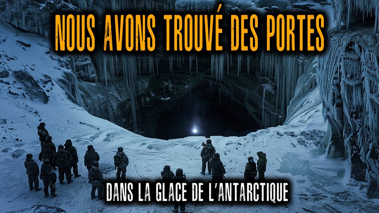 Nous Avons Trouvé d’ÉNORMES Portes Sous un Glacier en Antarctique. Pas Construites par un HUMAIN.