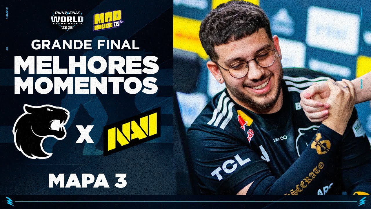 FURIA X NAVI (GRANDE FINAL) - MAPA 3 | THUNDERPICK WORLD CHAMPIONSHIP - MELHORES MOMENTOS