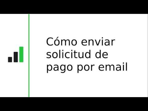 Cómo enviar solicitud de pago por email