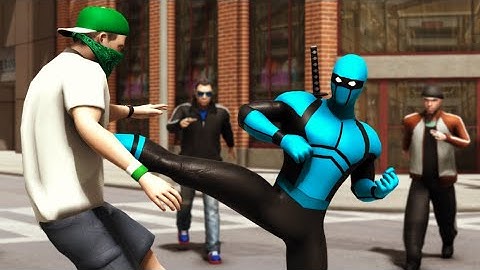 Blue Ninja : Superhero Game | New Super Hero in Town | Android Gameplay walkthrough | Review