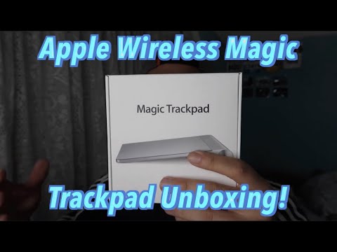Apple Wireless Magic Trackpad Unboxing! Worth it?