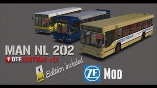 OMSI Bus Simulator: MAN NL202 ZF Mod screenshot 1