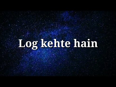 Very heart touching lines | Best Hindi love lines | Log kehte hain