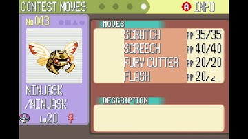 Pokémon Ruby - Shiny Ninjask and Shedinja