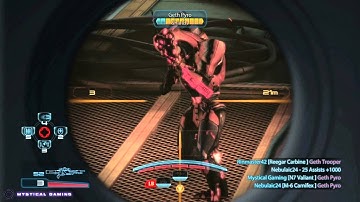Mass Effect 3 Multiplayer (Silver) Gameplay 377 HD