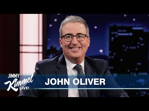 John Oliver on Winning All the Emmys, Strike Force Five Podcast &amp; Promising His Kids Pokémon Cards