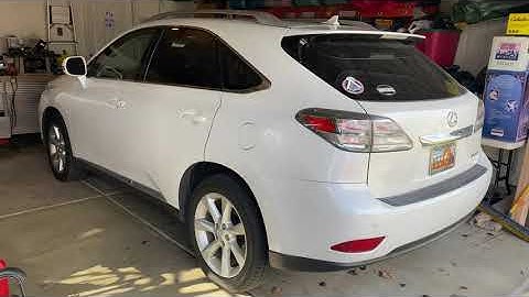 2010-2012 Lexus RX 350 Power Rear Door (PRD) Won
