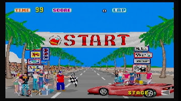 Out Run [MAME OX arcade] {Cheat On} (EMULATED ON XBOX CLASSIC) #138 LongPlay